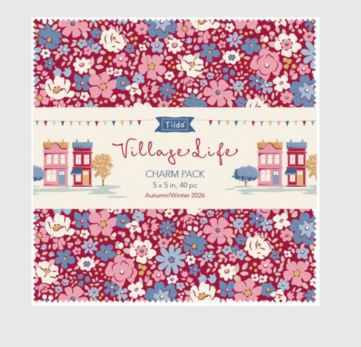 Village Life by Tilda -  5" Charm Pack