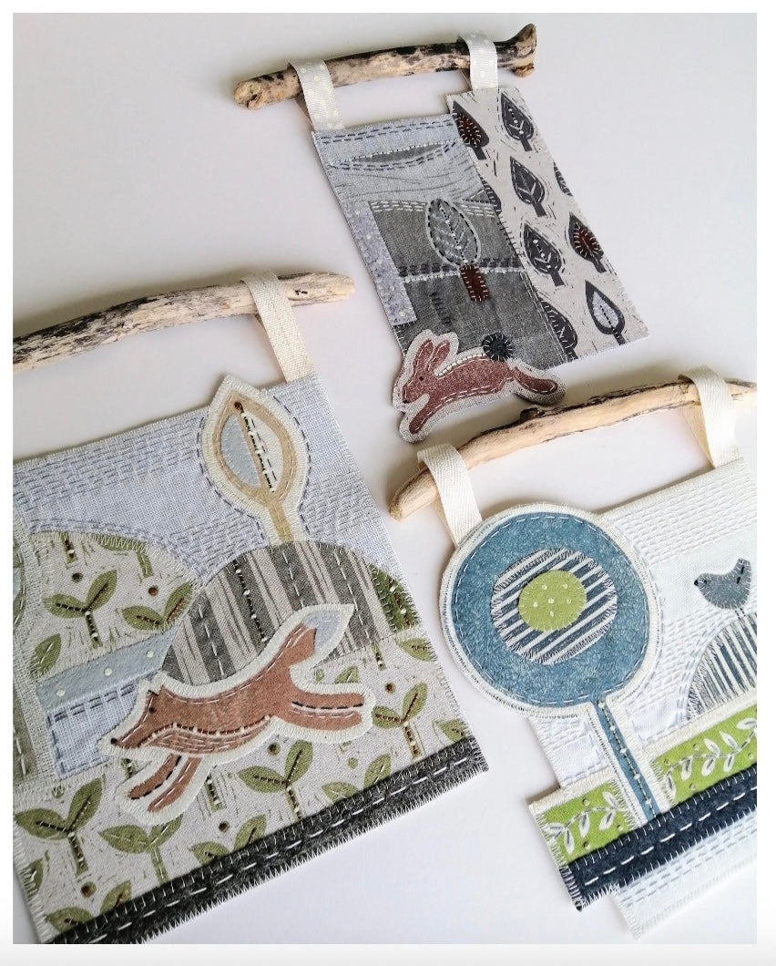 21/11/26 The Patterned Landscape   - Workshop with Louise Nichols *Suitable for Beginners  (Sewing machine not required but might be handy) - 10am to 4pm