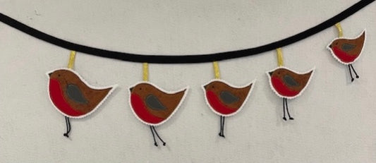 15/11/25 Robin bunting and Decorations with Trease Lane - 10am to 4pm - *Suitable for Beginners Plus (Sewing machine  required