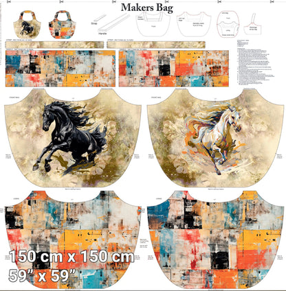 Makers Canvas Bag Panel by Stof