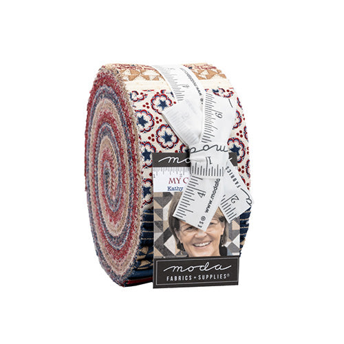 Jelly Roll - My Country by Kathy Schmits for Moda
