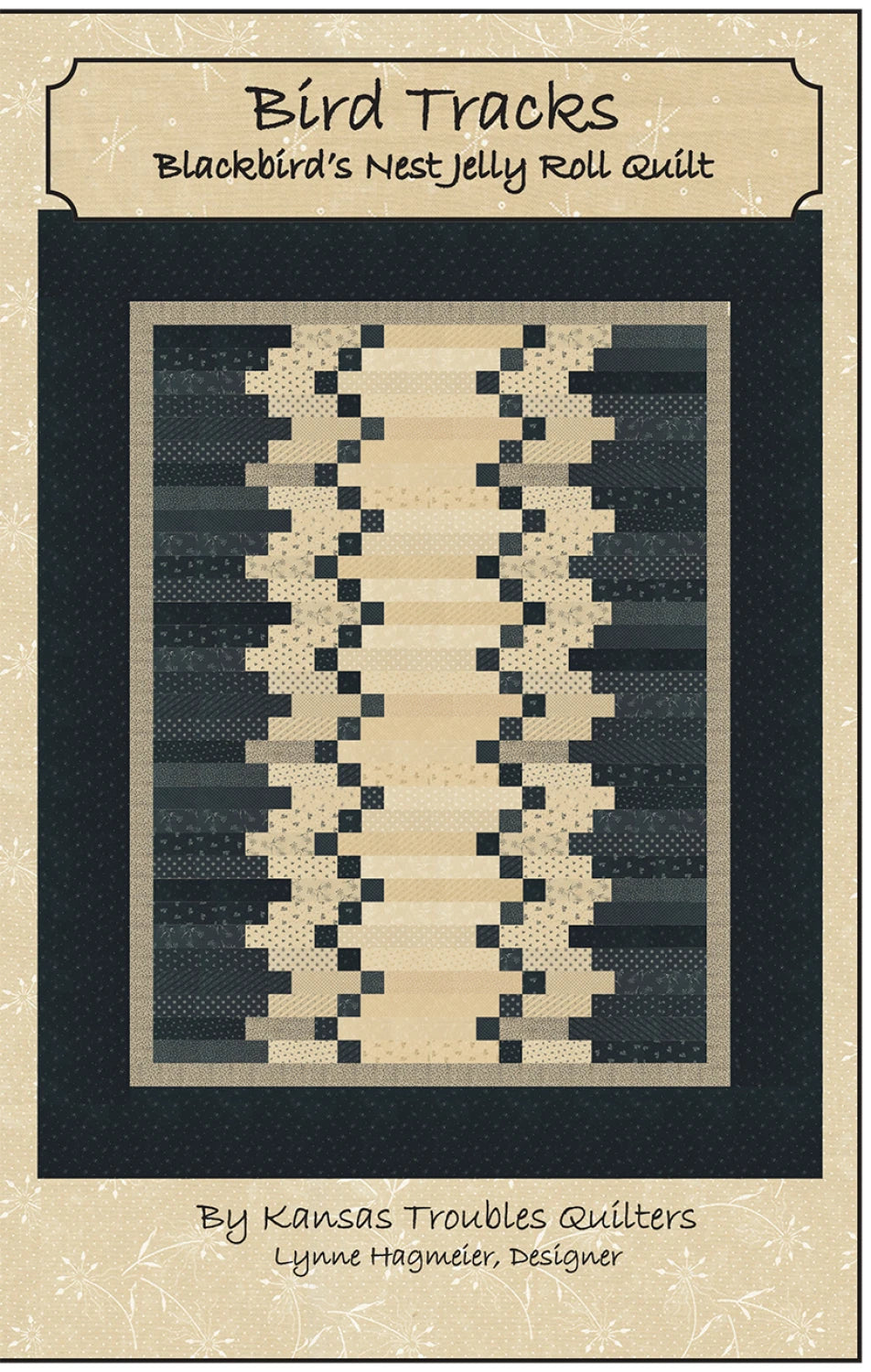 Bird Tracks Pattern by Lynne Hagmeir for  Kansas Troubles