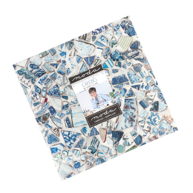 10" Layer Cake - Larking  by Janet Clare for Moda