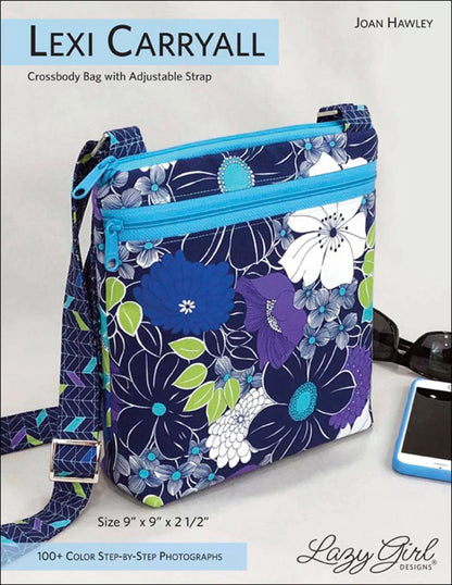 Lexi Carryall Crossbody Bag with Adjustable Strap by Joan Hawley