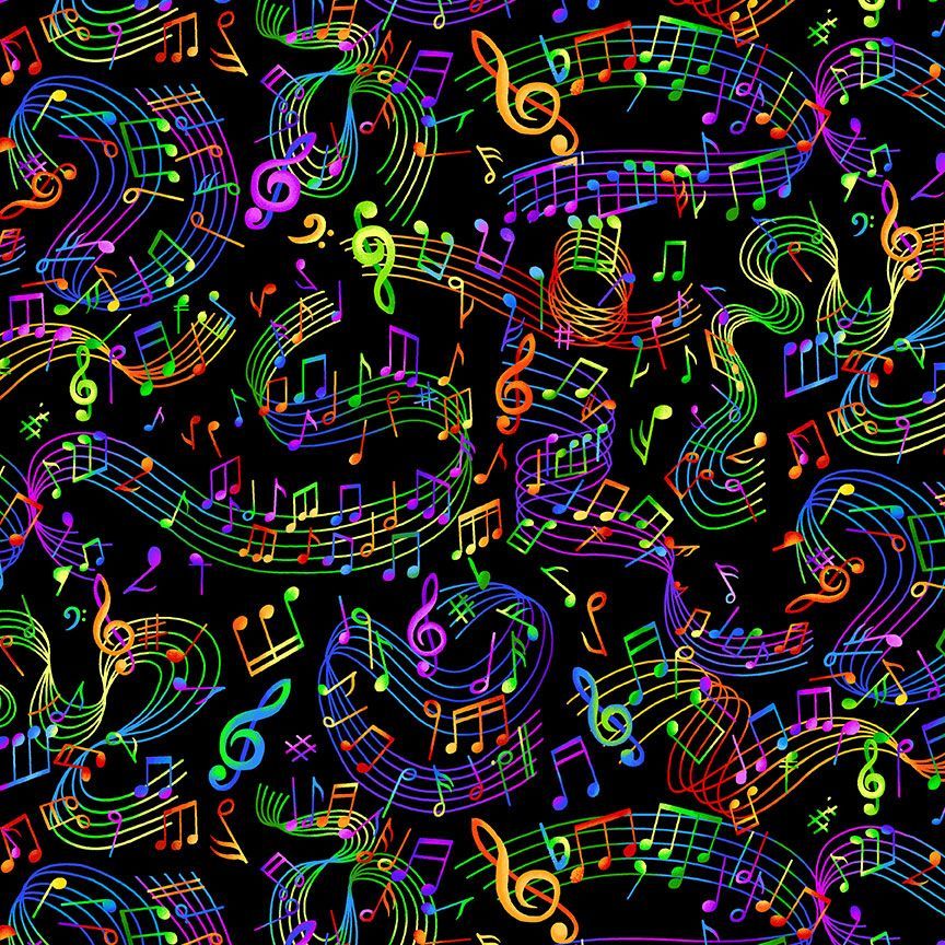 Multi Music Notes by Timeless Treasuress - Music