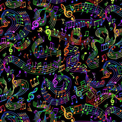 Multi Music Notes by Timeless Treasuress - Music