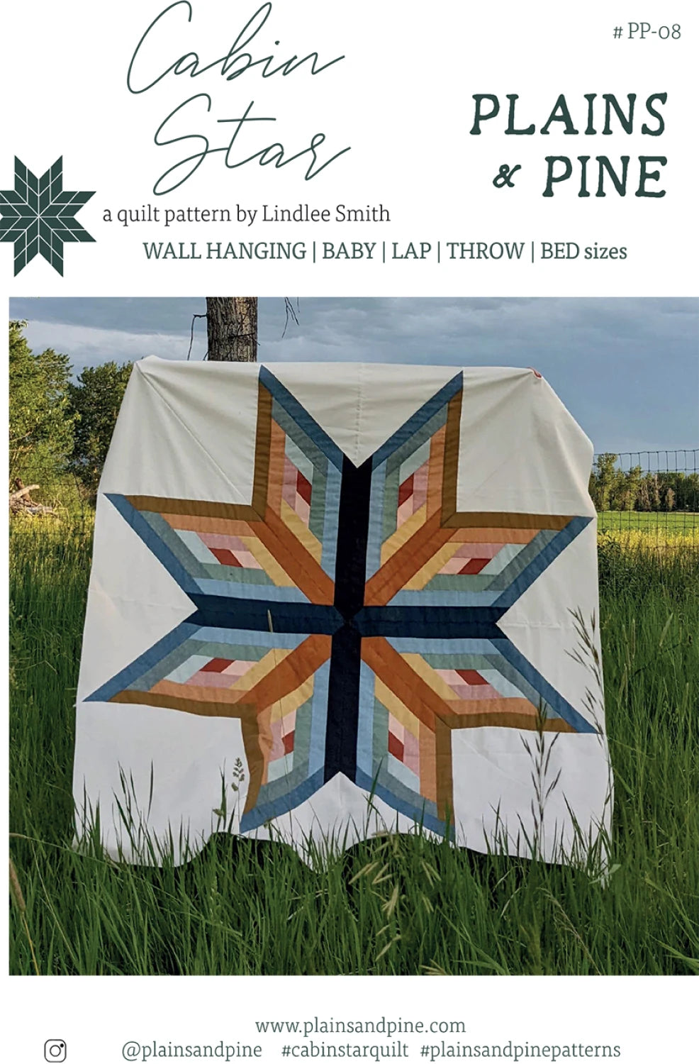 Cabin Star by Lindlee Smith