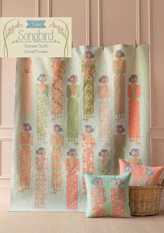 Tilda Songbird- Soirée Quilt Free Download