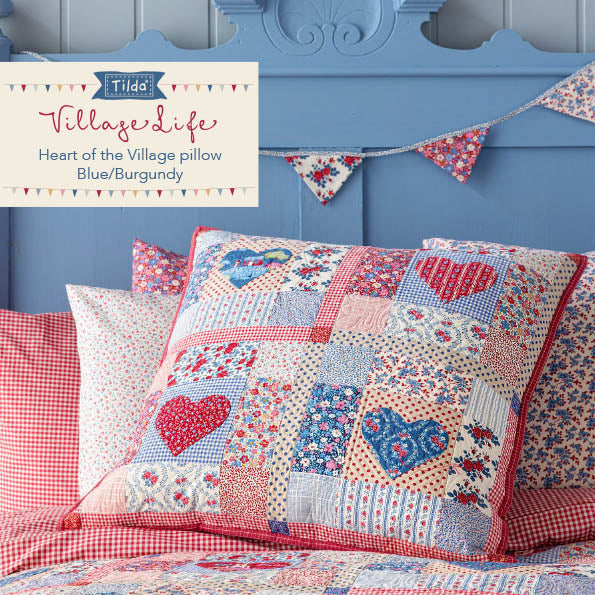 Heart of the Village Pillow Free Download