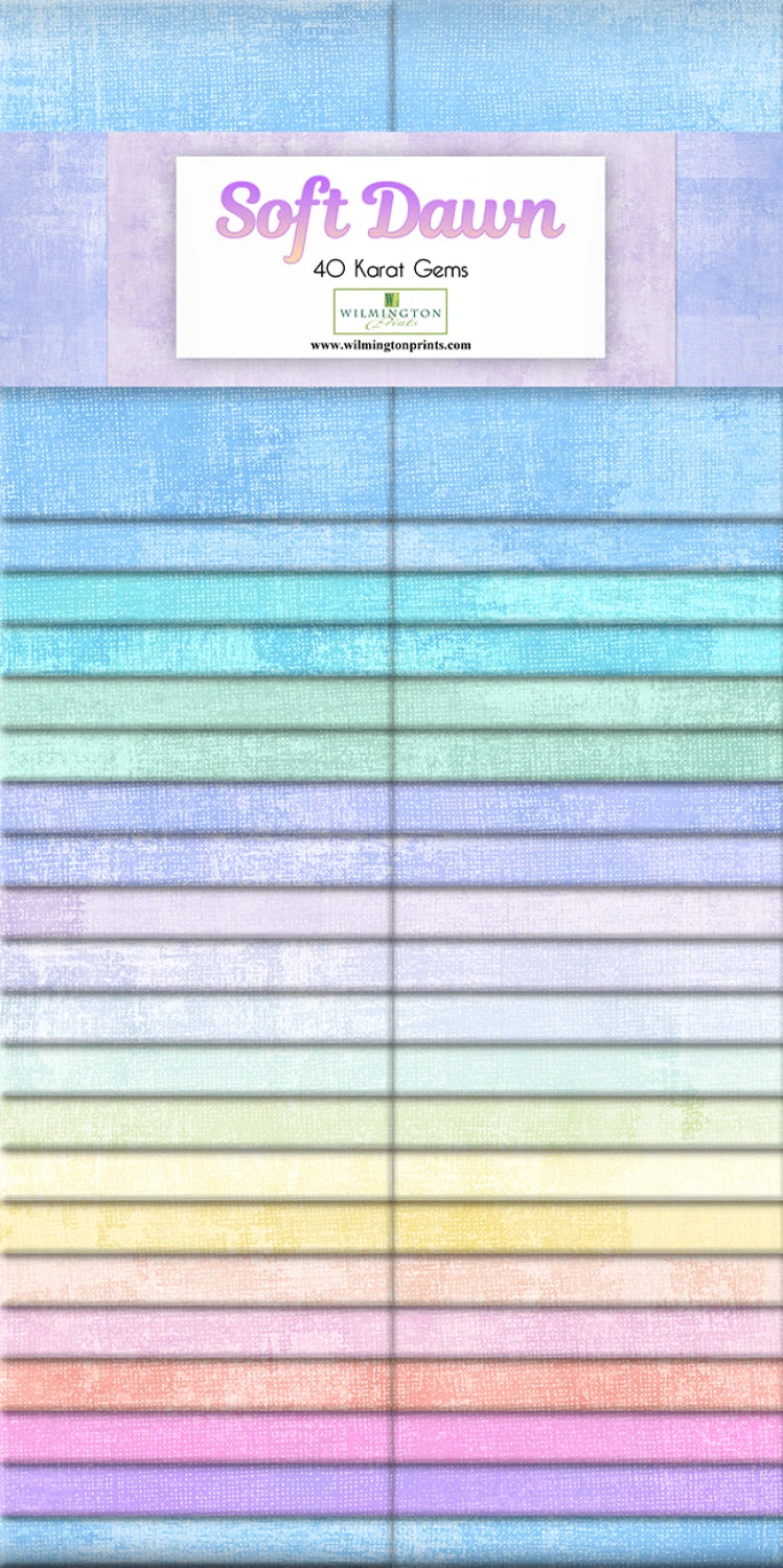 2.5" Strip Pack - Soft Dawn - Karat Gems by Wilmington