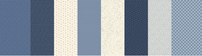 Snowfolks by Marcus Fabrics - Strip It 5" in Blue