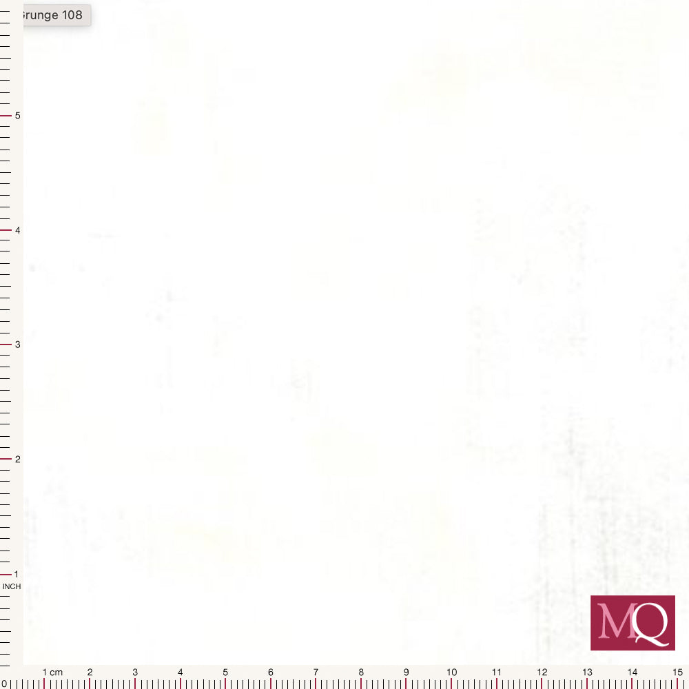 Grunge by Moda -White Paper - 108" Wide