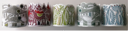 29/11/25  Embellished Tealight Holder - Workshop with Louise Nichols *Suitable for Beginners Plus (Sewing machine not required but might be handy) - 10am to 4pm