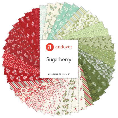 5" Charm Pack - Sugarberry by Andover