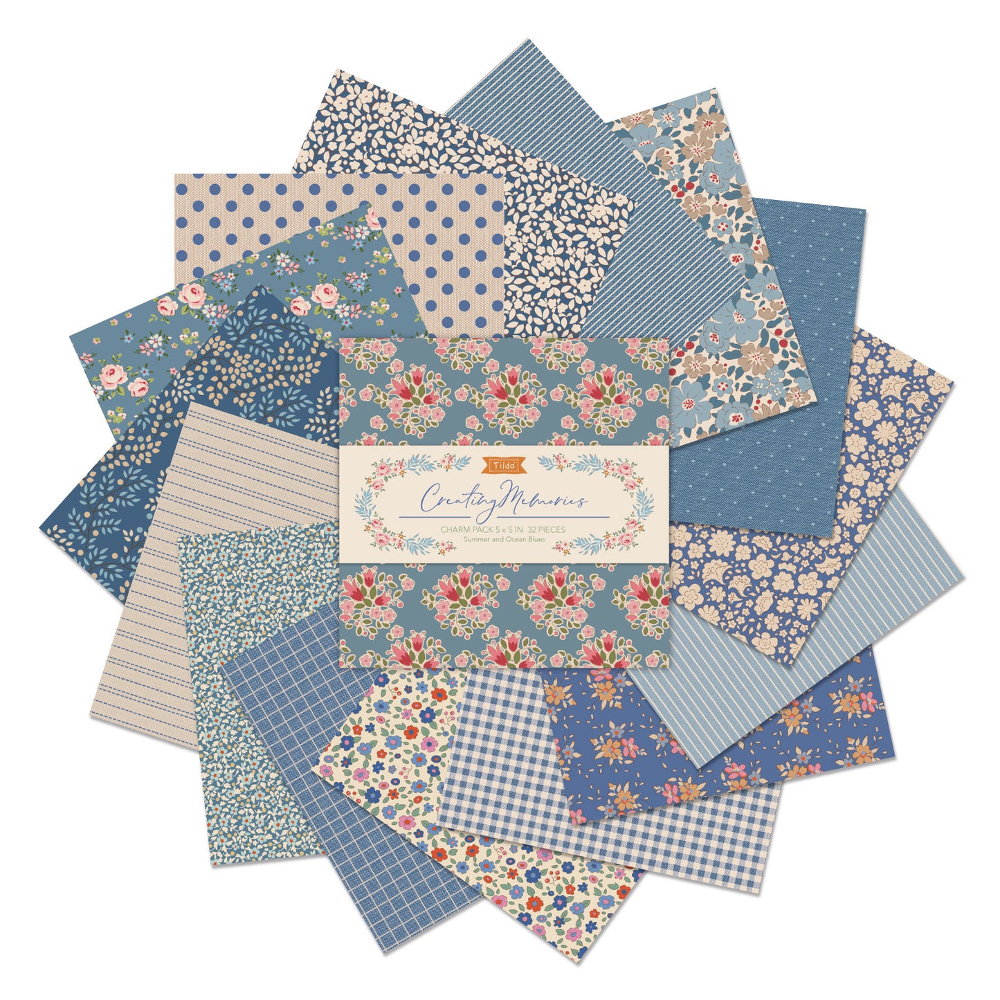 Creating Memories by Tilda - Summer 5" Charm Pack