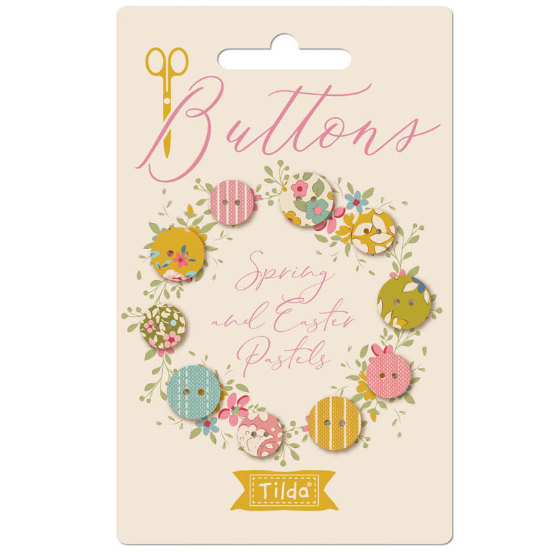 Creating Memories  Tilda Buttons - Spring