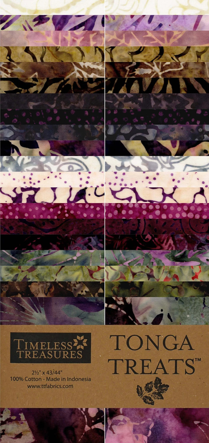 Tonga Treats - Treat Strip 40 - Chateau from Timeless Treasures