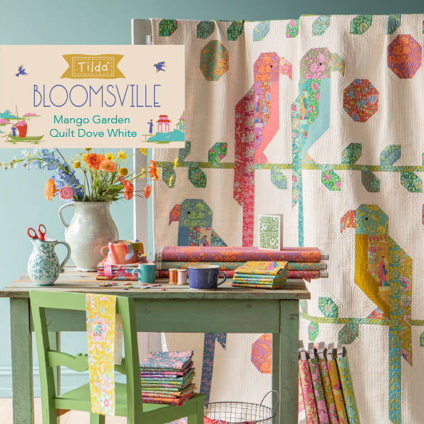 Bloomsville - Mango Garden Quilt Pattern by Tilda - Free Download