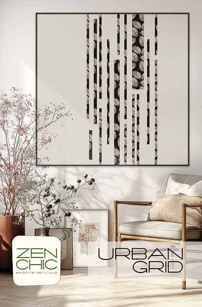 Urban Grid by  Brigitte Heitland for Zen Chic