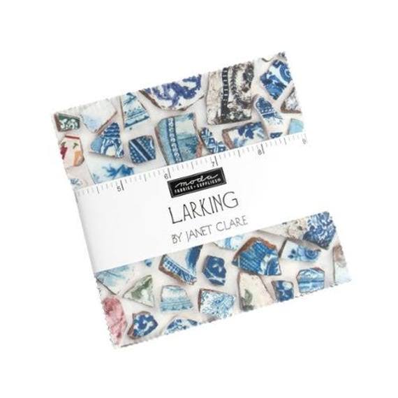 Larking by Janet Clare 5" Charm Pack - for Moda