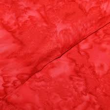 Kingfisher Fabrics -  Batiks - SSB037 - Red  £12.00/m
