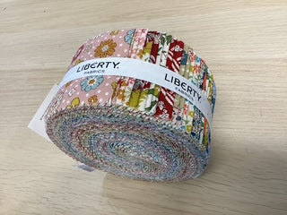Meadow Flowers Jelly Roll - by Liberty