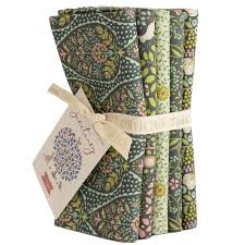 Fat Quarter Bundle - Sanctuary by Tilda  Green/Grey