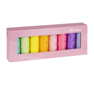 Silk Finish Mettler Cotton Thread -Spring Collection (