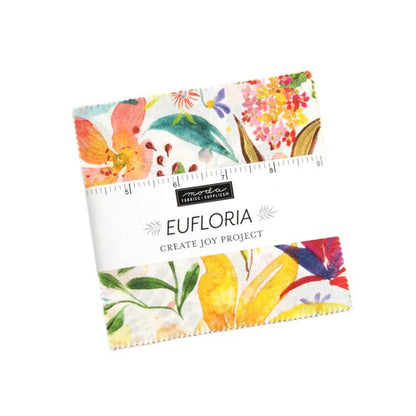 Eufloria 5" Charm Pack - by  Create Joy Project for Moda