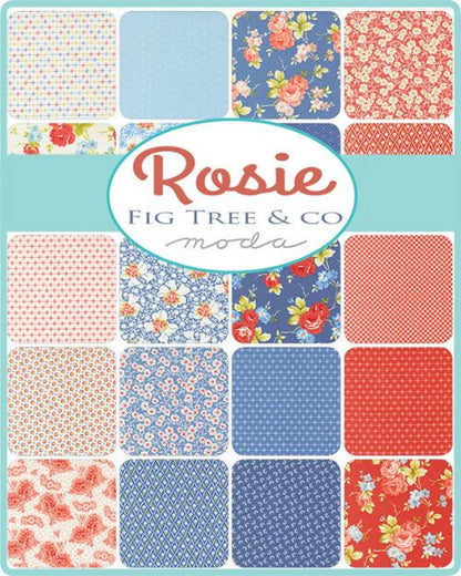 Rosie  5" Charm Pack -  by Fig Tree and Co for Moda