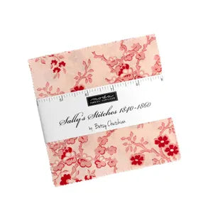 Sally's Stitches 1840-1860 by Betsy Chutchian  5" Charm Pack -  Moda