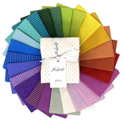 Fat Quarter Bundle  - Tula Pink Tiny Co-Ordinates 24 Fat Quarters