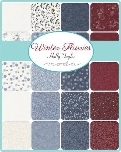 10" Layer Cake - Winter Flurries by Holly Taylor for Moda