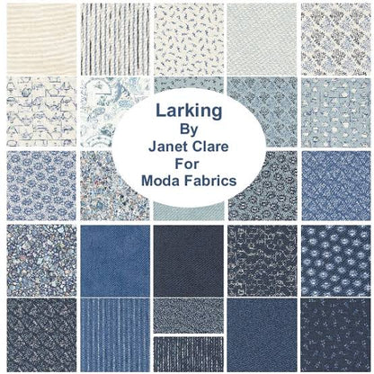 Larking by Janet Clare 5" Charm Pack - for Moda