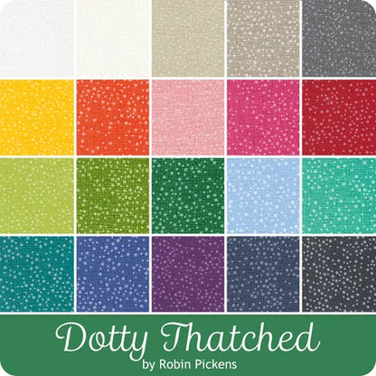 5" Charm Pack - Dotty Thatched from Moda