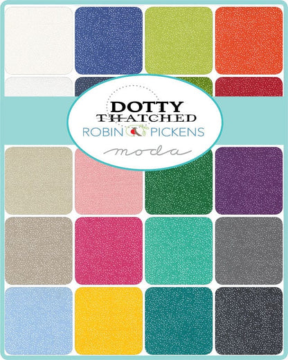 Dotty Thatched  10" Layer Cake - by Robin Pickins for  Moda - 42pcs
