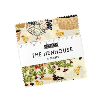 The Henhouse  5" Charm Pack -  by Gingiber for Moda