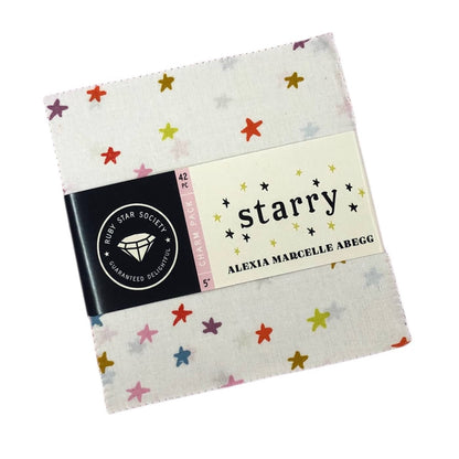 Starry  5" Charm Pack -  by Alexia Marcelle Abegg   for Moda