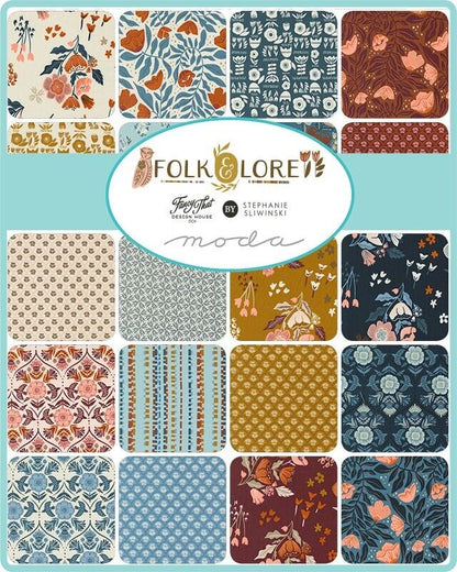 Folk & Lore  5" Charm Pack -  by Stephaine Sliwinski for Moda