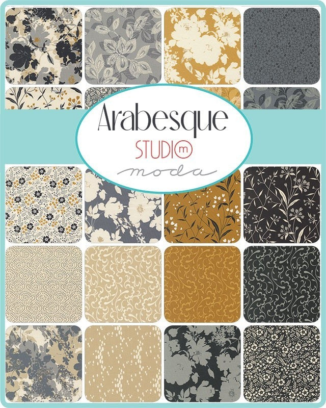 Arabesque  5" Charm Pack -  by Studio M for Moda