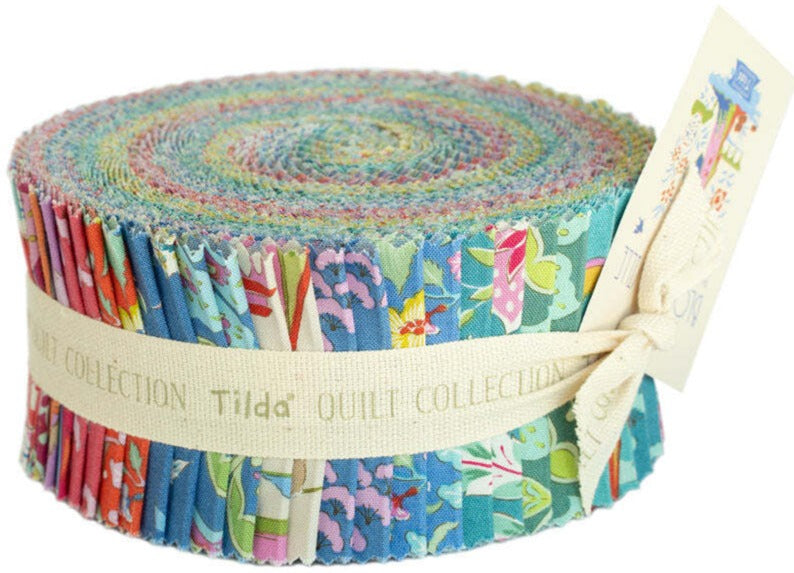 Tilda Bloomsville Collection - Fabric Roll - 40pcs