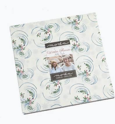 10" Layer Cake - Winter Flurries by Holly Taylor for Moda