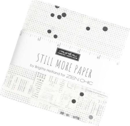 Still More Paper   5" Charm Pack -  by Brigitte Heitland of Zen Chic for Moda Reduced