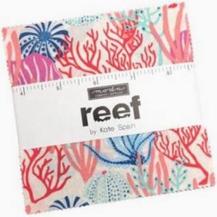5"  Charm Pack - Reef byCorinne Wells for  Riley Blake