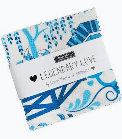 Legendary Love by Sarah Thomas of Sariditty  5" Charm Pack - for Moda