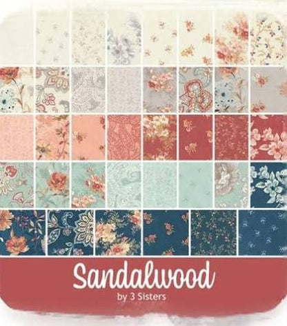 Sandalwood by 3 Sisters  5" Charm Pack - for Moda