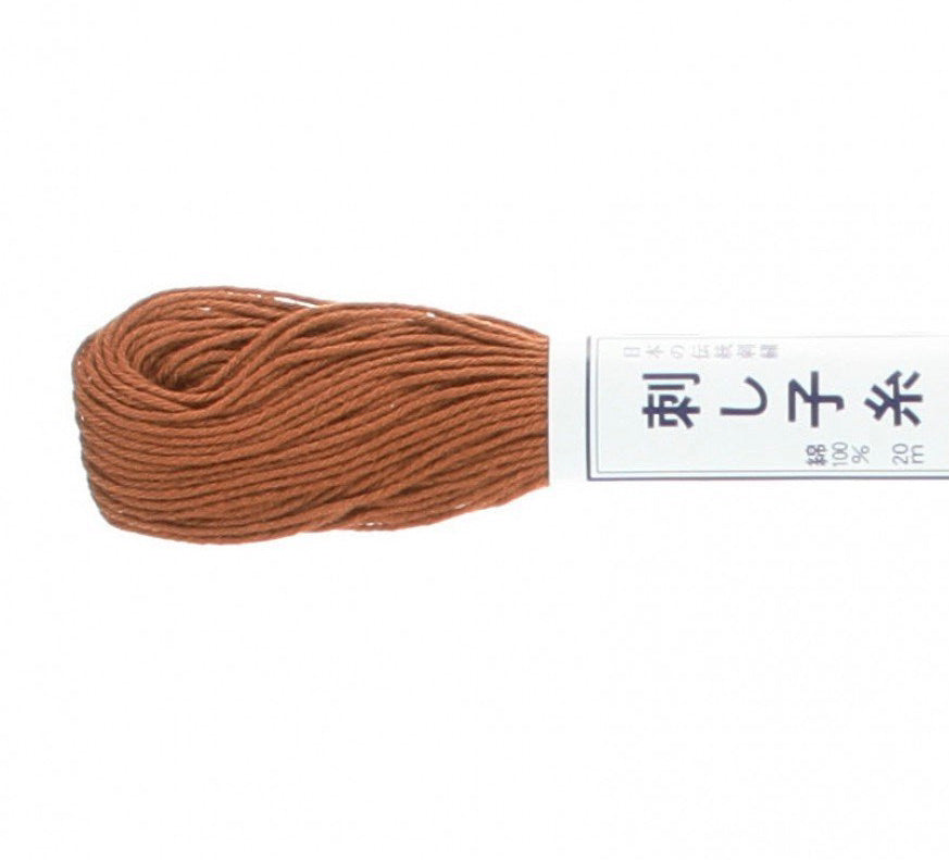 Sashiko Thread Brown-3
