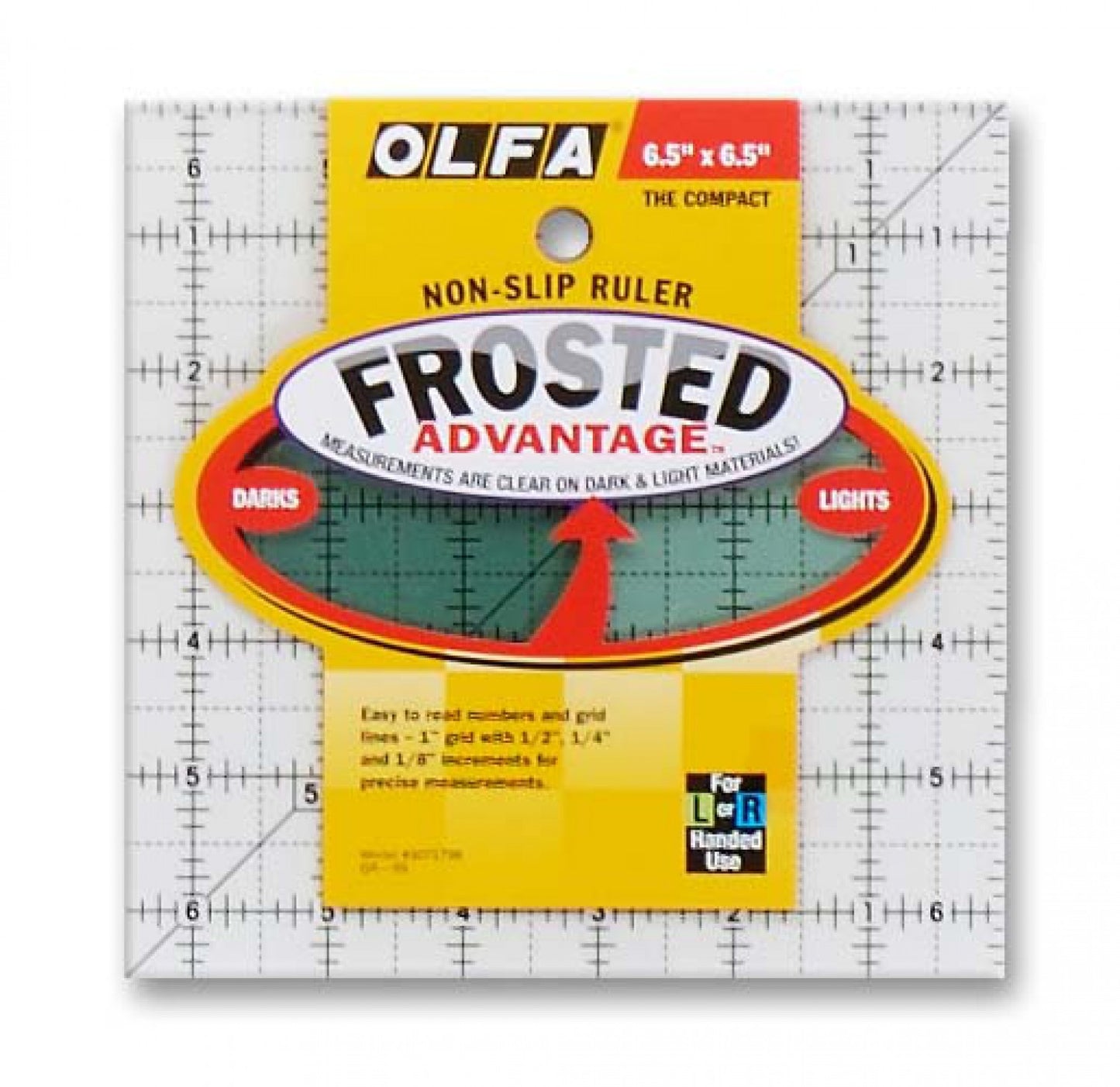 Olfa 6.5" Square Patchwork Ruler