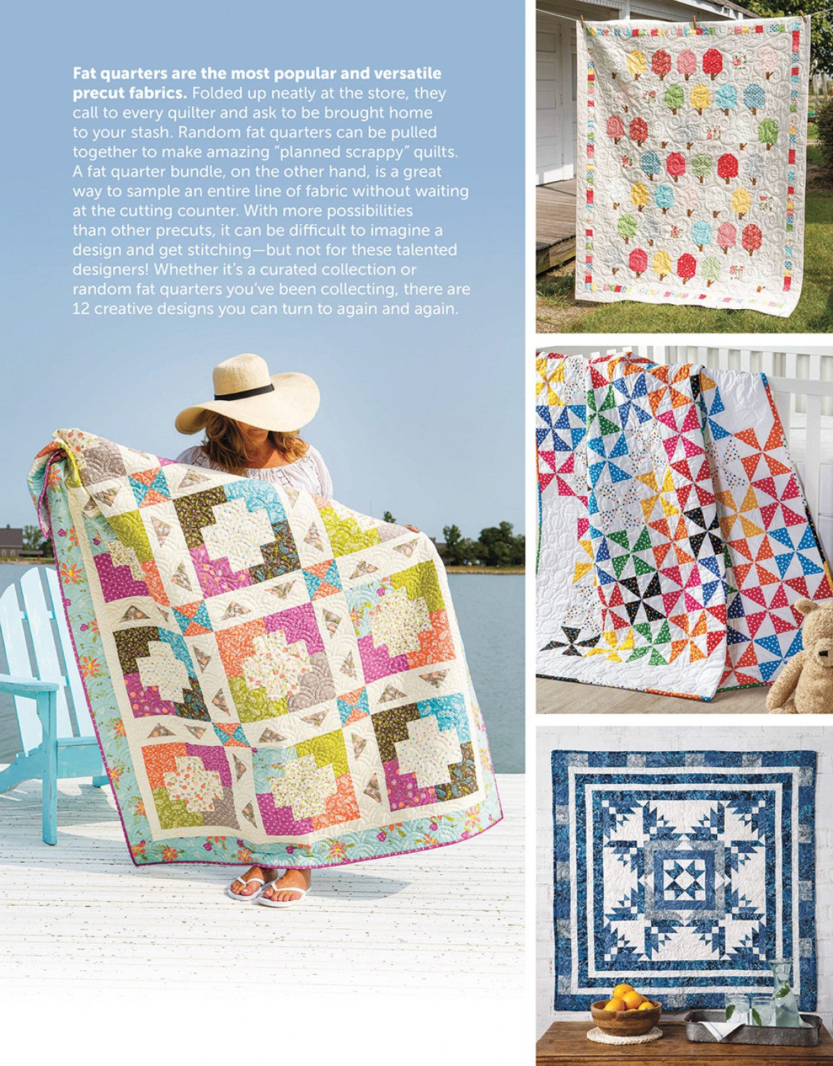 Fat Quarter Friendly Quilts  -  from Annie's Quilting