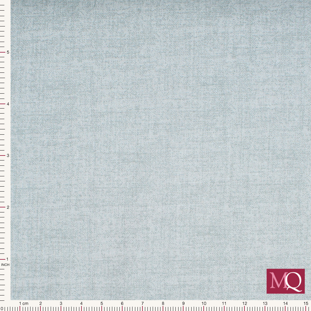 Linen Texture by Makower - Blue\Grey
